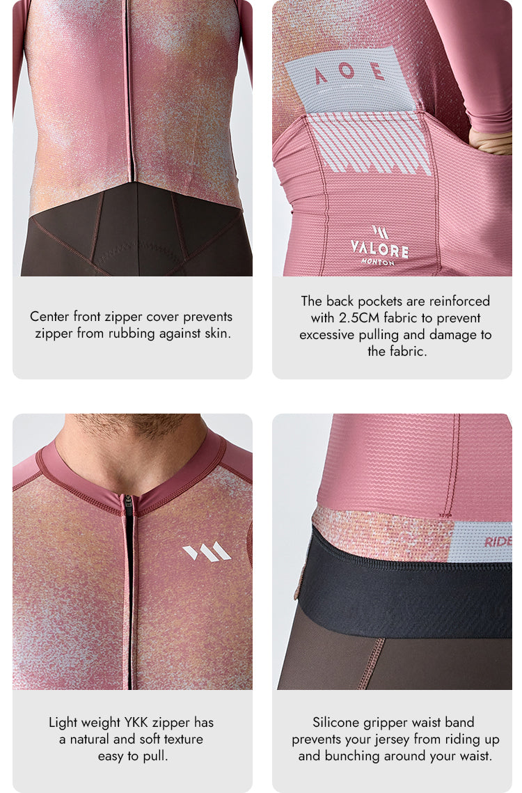 VALORE MONTON Men Long Sleeve Jersey Sunae