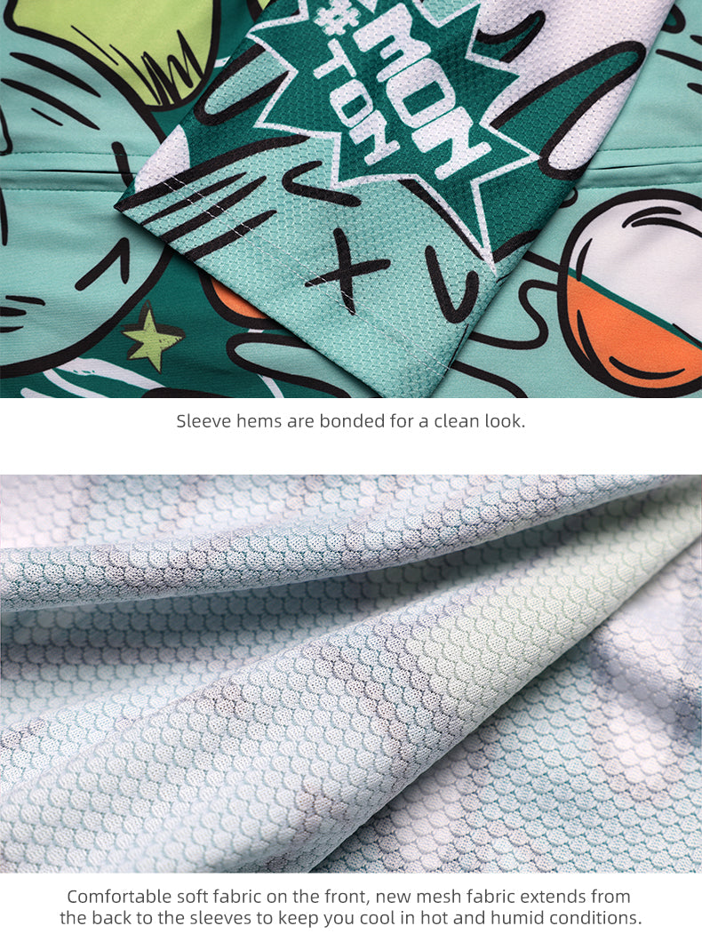 Lifestyle Mens Jersey Snowball Green