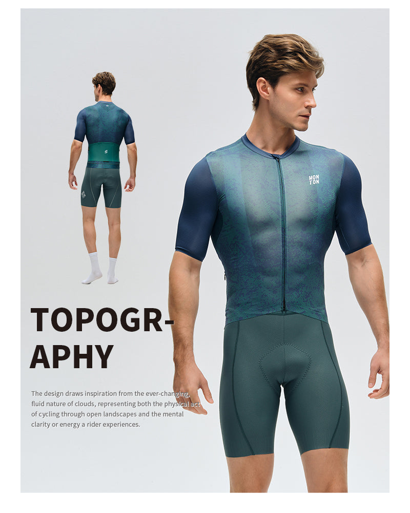 Mens Jersey Topography Series
