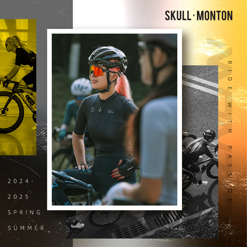 Skull Monton Female Elements Short Sleeves Jersey