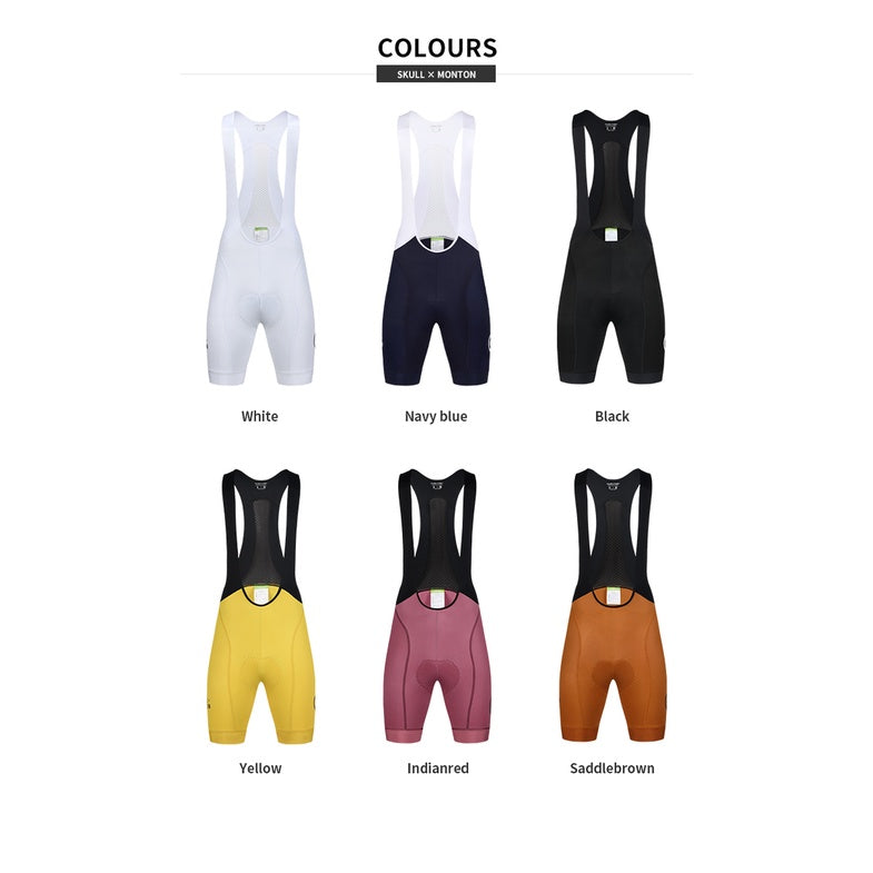 SKULL MONTON MENS CYCLING BIB SHORTS  URBAN+