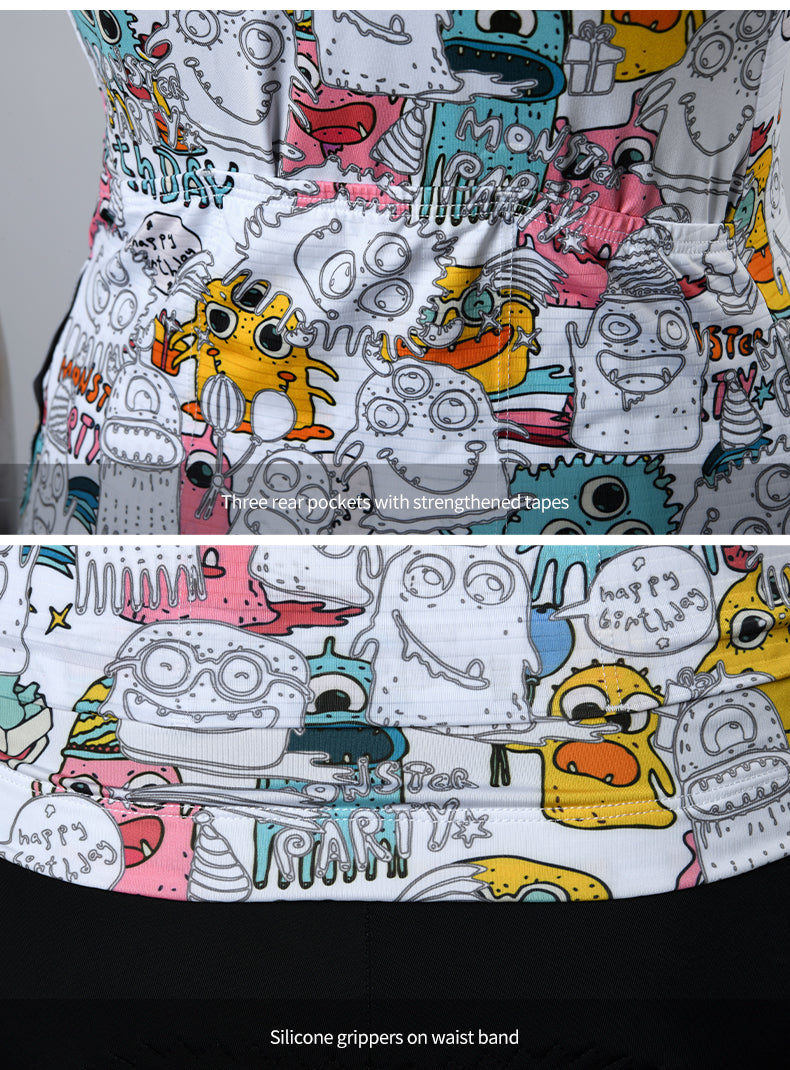 WOMENS CYCLING JERSEY LIFESTYLE MONSTERPARTY