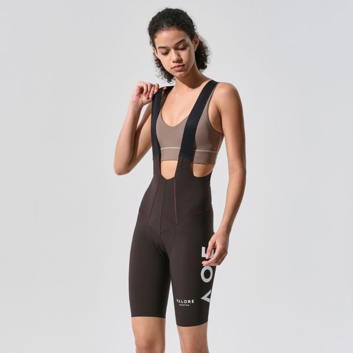 VALORE MONTON WOMENS BIB SHORTS NUOVA LUNA DARK CHOCOLATE