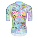 Skull Monton Mens Cycling Jersey Rainbow Cartoon