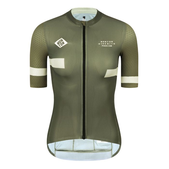 WOMENS CYCLING JERSEY PRO KARAA TEA GREEN