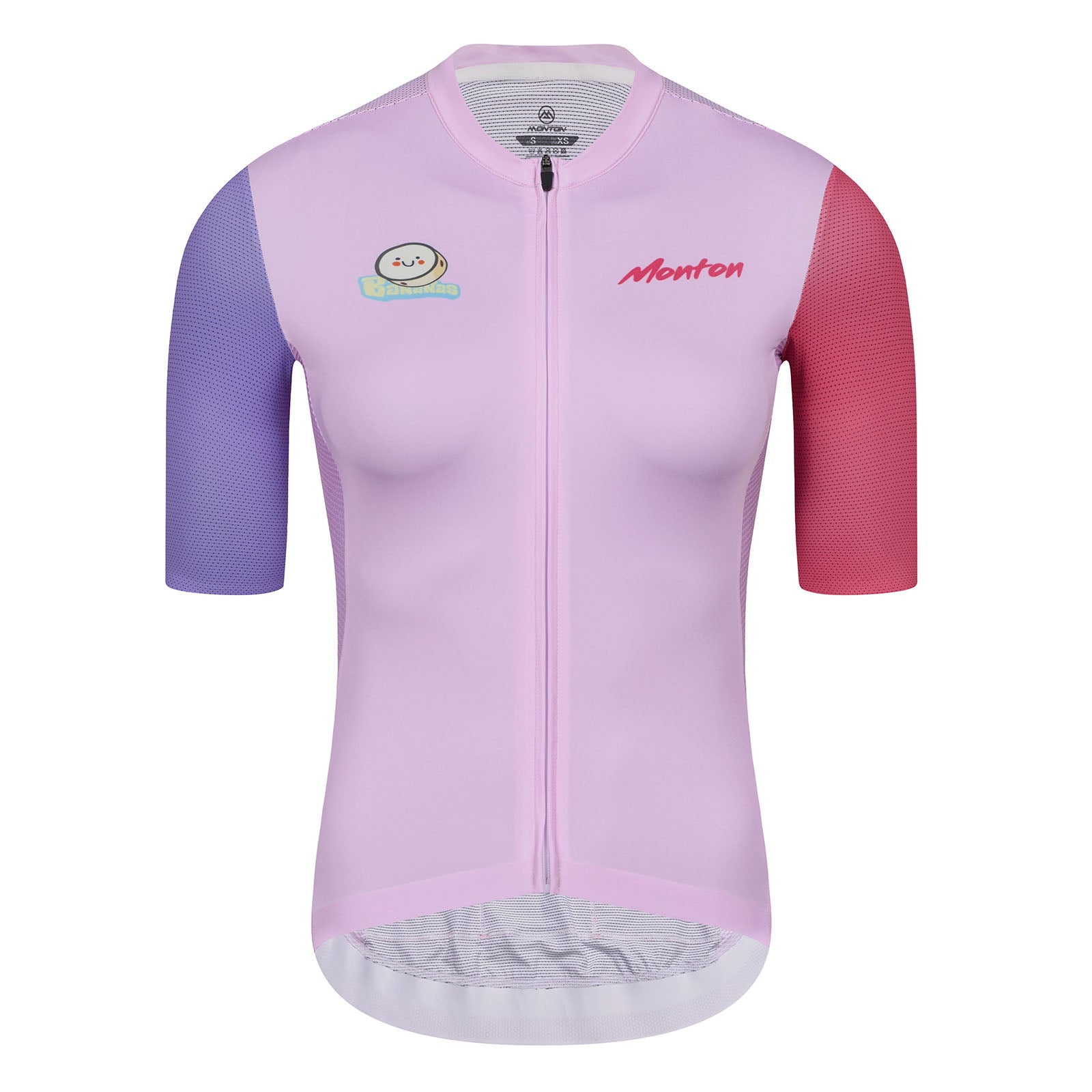 Monton Bananaraido Women Pink Cycling Jersey