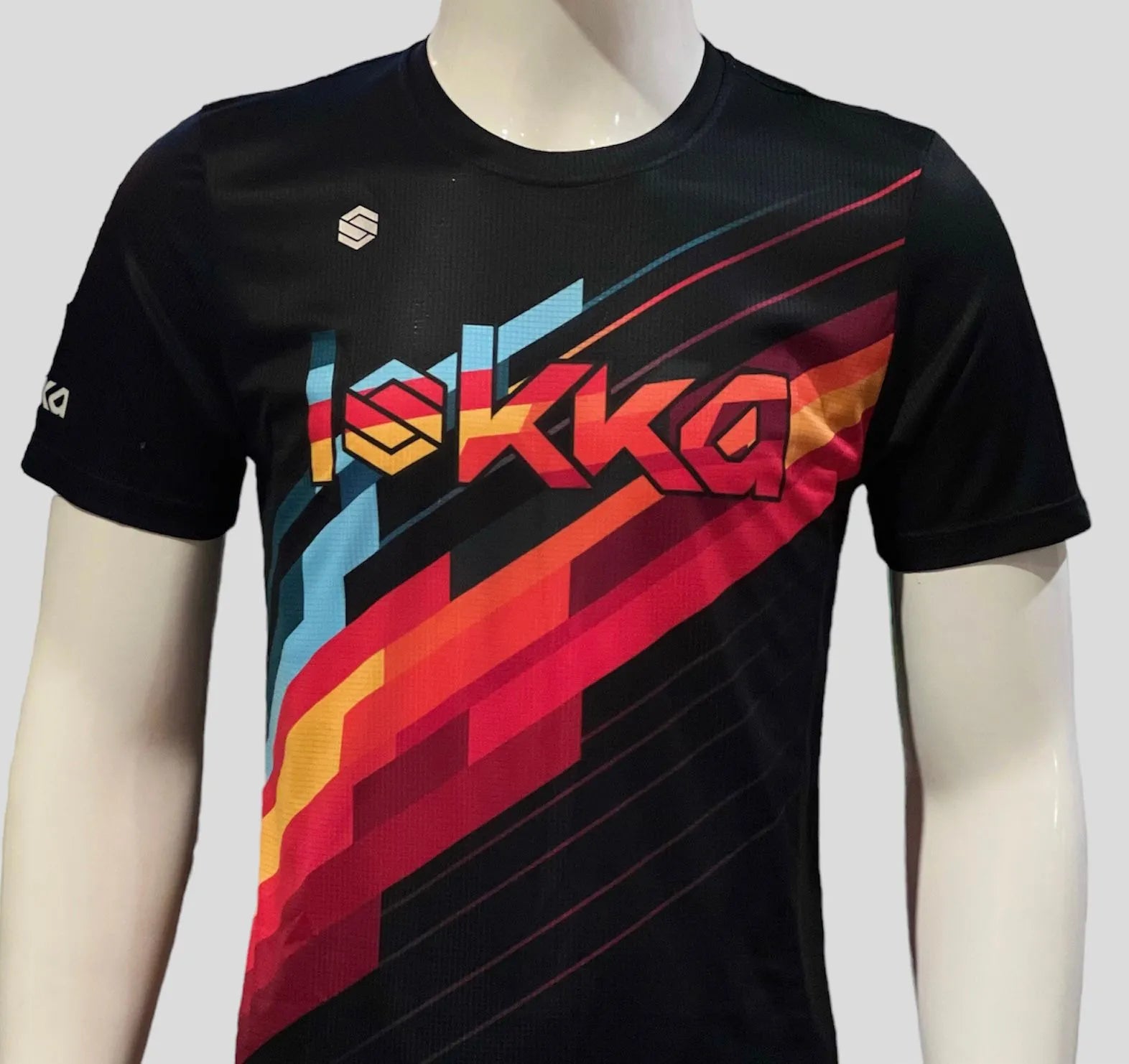 LOKKA BLACK SLASH T-SHIRT