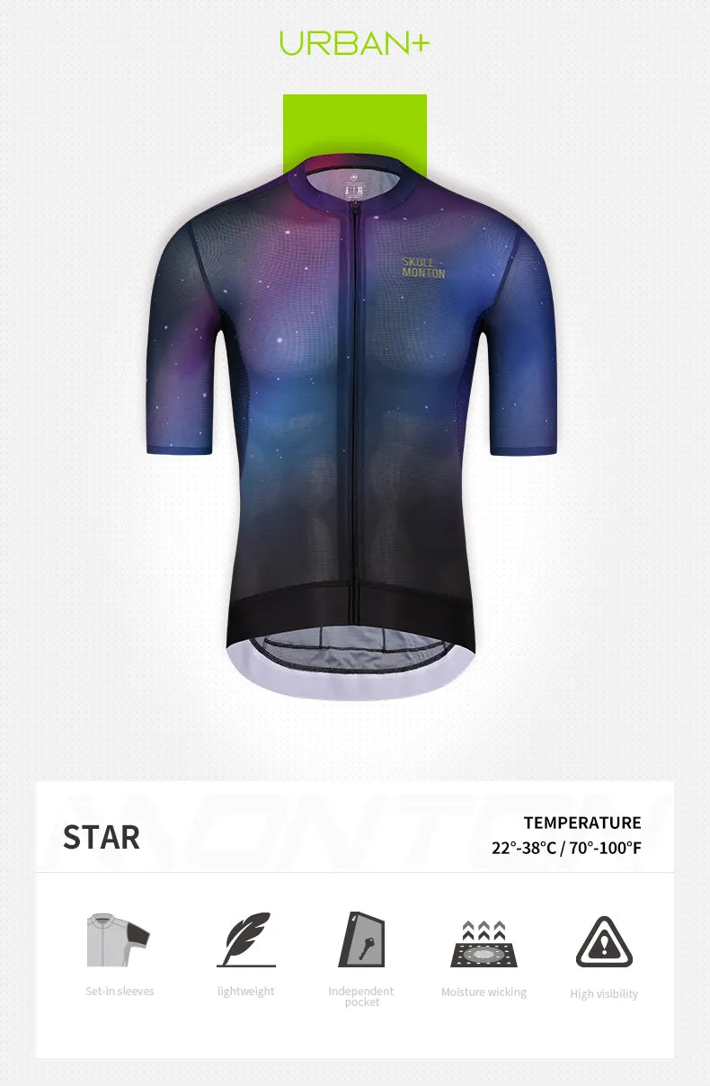 MENS CYCLING JERSEY URBAN STAR