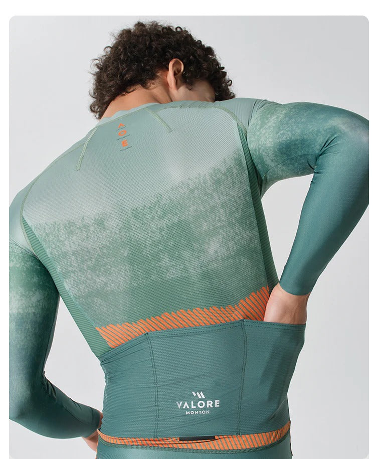 Long Sleeve Jersey Mens Terra Gradient