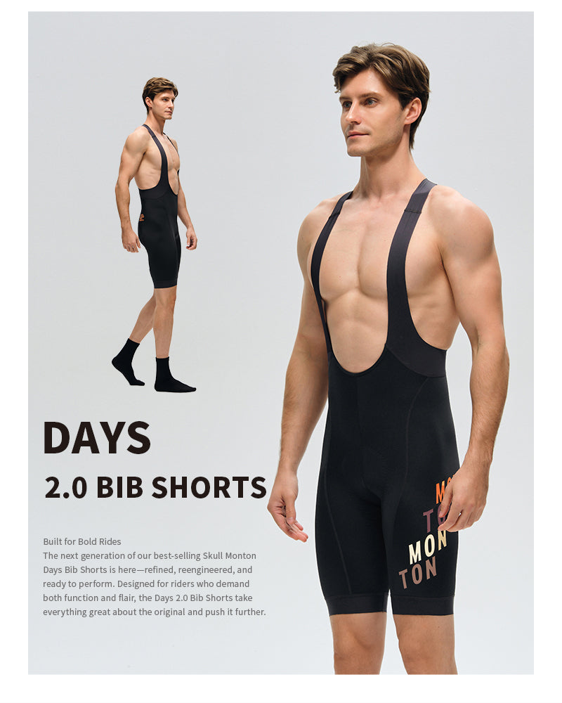 Mens Bib Shorts Days Series