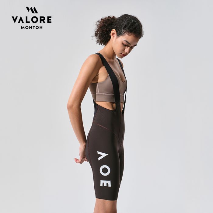 VALORE MONTON WOMENS BIB SHORTS NUOVA LUNA DARK CHOCOLATE