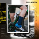 SKULL MONTON  ELEMENTS SERIES CYCLING SOCKS