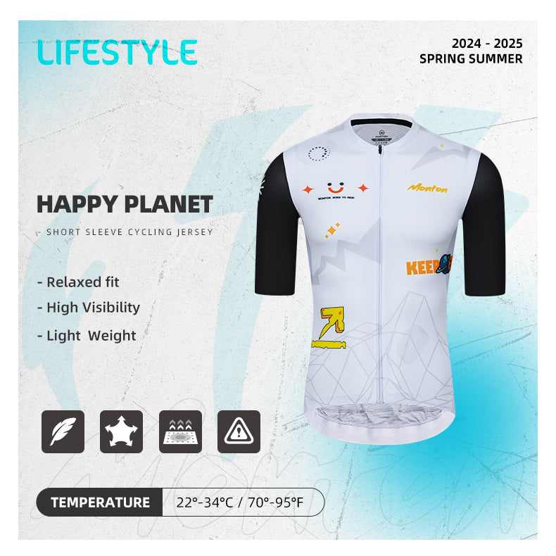 Lifestyle Mens Jersey Happy Planet