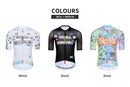 Skull Monton Mens Cycling Jersey Rainbow Cartoon