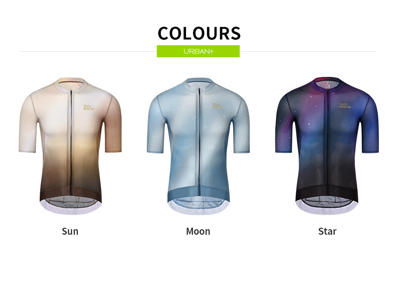 Mens Cycling Jersey Urban MOON