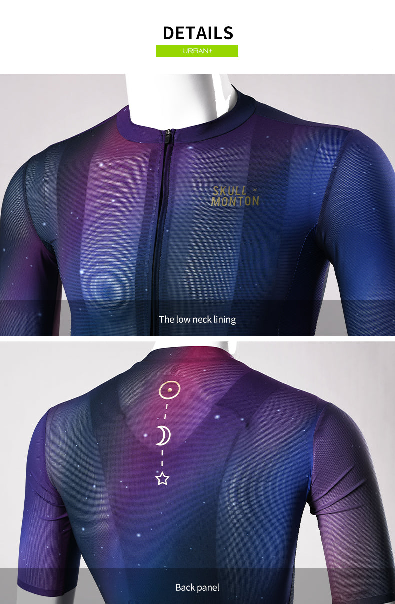 Mens Cycling Jersey Urban MOON