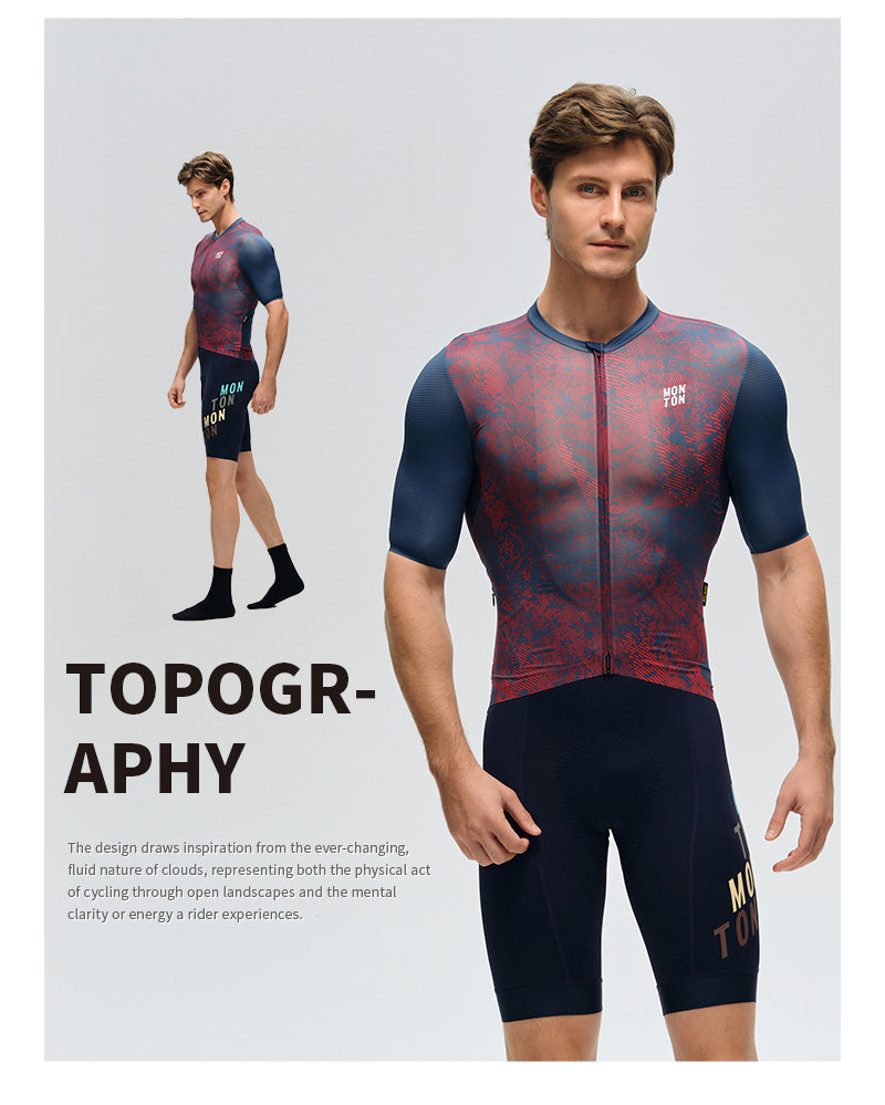 Mens Jersey Topography Series
