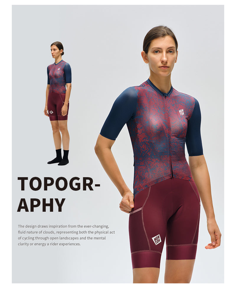 Womens Jersey Topography Series
