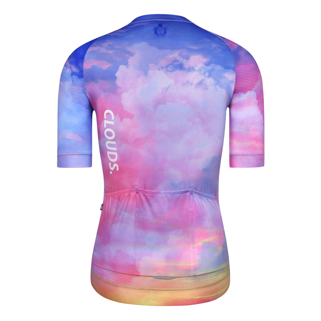 MONTON WOMENS SHORT SLEEVE CYCLING JERSEY URBAN CLOUDS