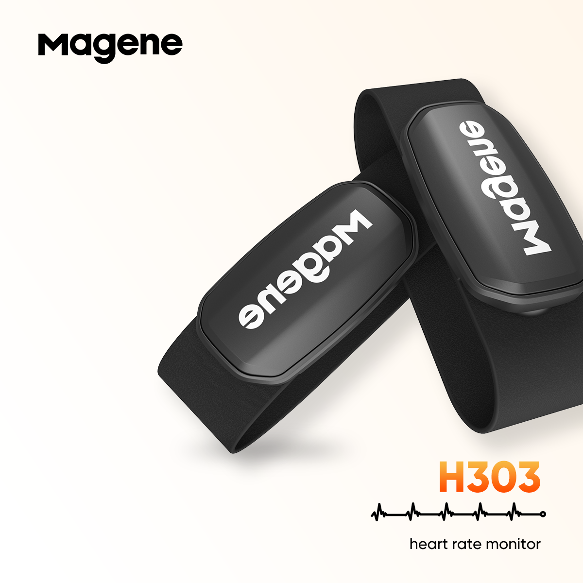 Magene H303 Heart Rate Monitor Mover Sensor Dual ANT Bluetooth