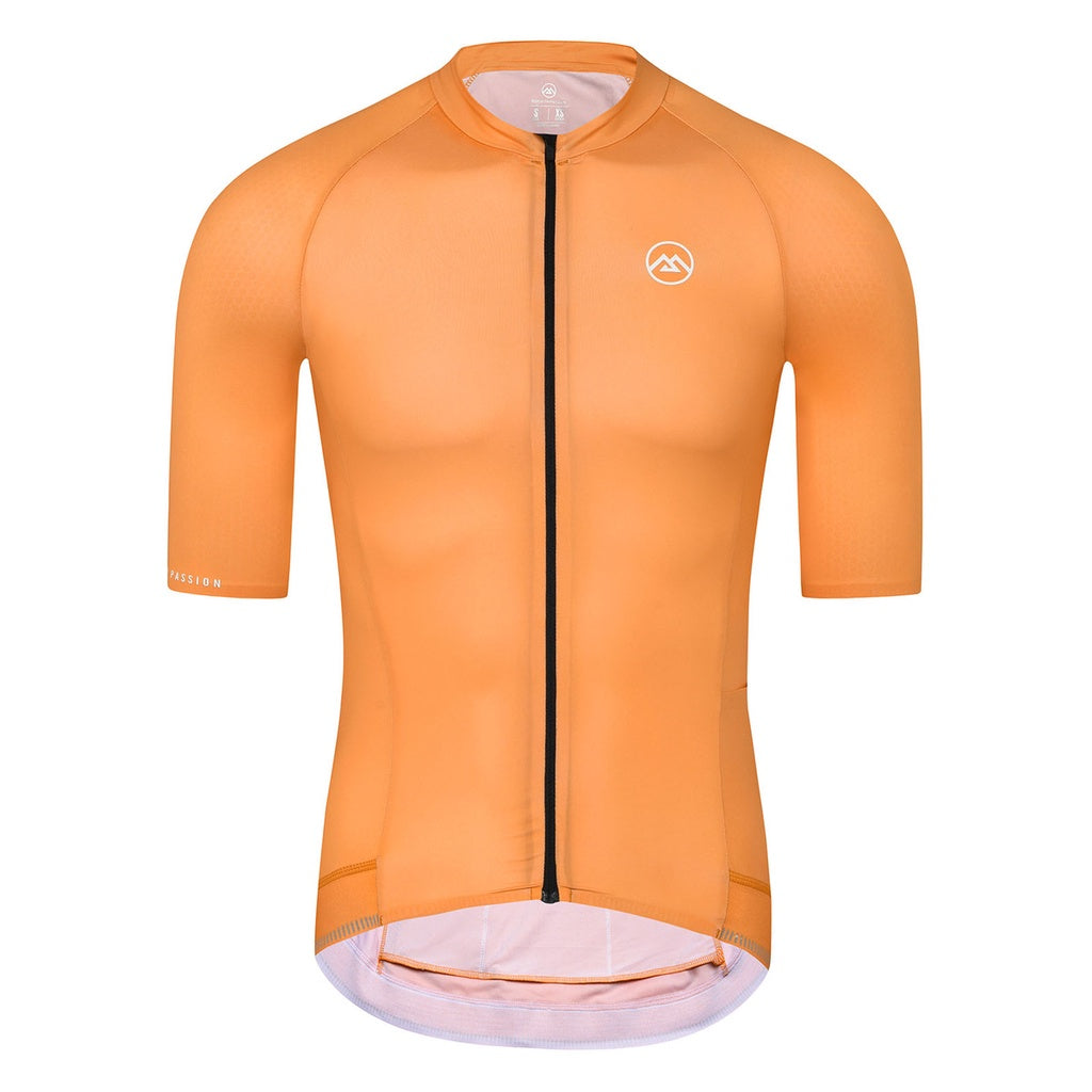 MONTON MENS CYCLING JERSEY SHORT SLEEVE PRO ELESU ORANGE