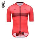 SKULL MONTON MENS CYCLING JERSEY SUNDAY RED