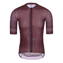 MONTON PRO MENS SHORT SLEEVE CYCLING JERSEY STARSHINE MAROON