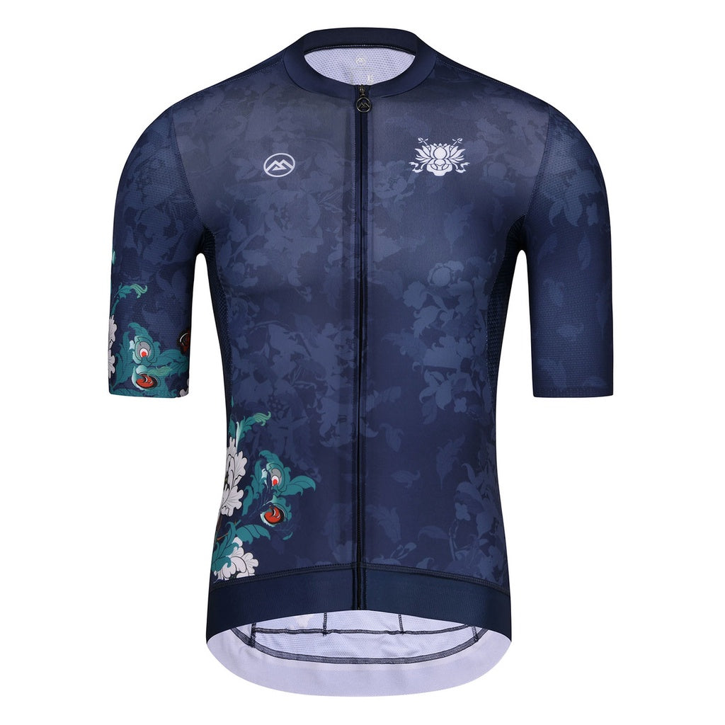 MENS CYCLING JERSEY URBAN AUSPICIOUS LOTUS