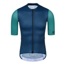 MONTON MENS SHORT SLEEVE CYCLING JERSEY URBAN CHENCHEN BLUEGREEN