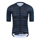 SKULL MONTON MENS SHORT SLEEVE CYCLING JERSEY 10PM NIGHT BLUE