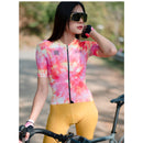 SKULL MONTON WOMENS SHORT SLEEVE CYCLING JERSEY AUTUMNWARM