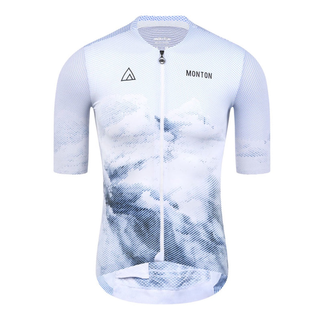 SKULL MONTON MENS SHORT SLEEVE CYCLING JERSEY URBAN ICEBERG