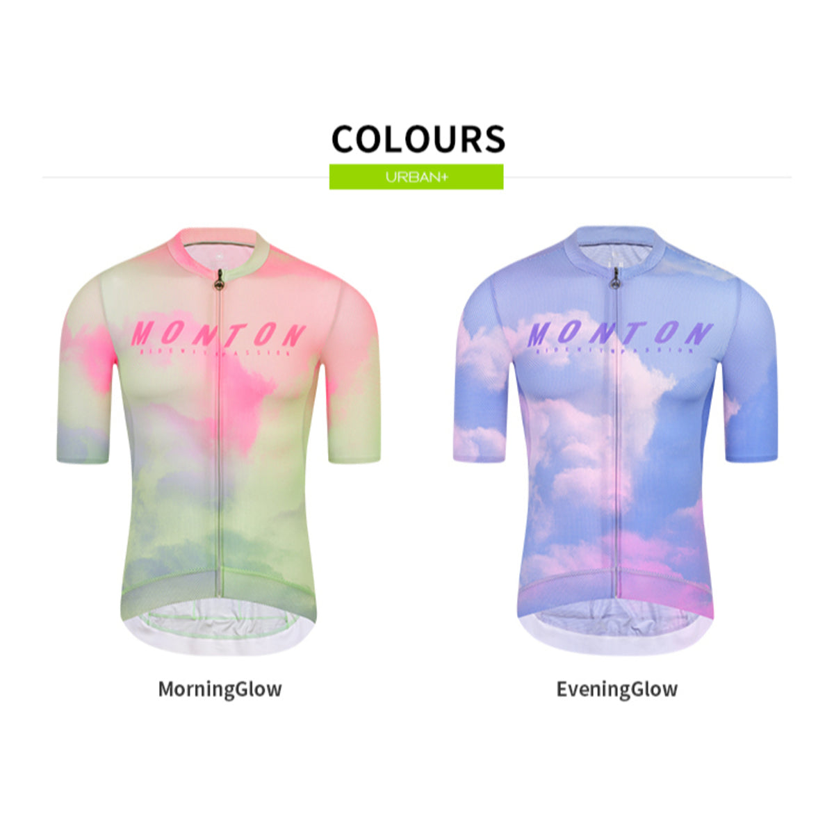 Mens Cycling Jersey Urban+ GLOW SERIES