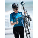 SKULL MONTON CYCLING JERSEY WOMENS FRIDAY II BLUE