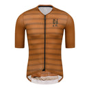 SKULL MONTON MENS SHORT SLEEVE CYCLING JERSEY 06AM BROWN