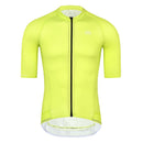 MONTON MENS CYCLING JERSEY SHORT SLEEVE PRO ELESU GREEN YELLOW