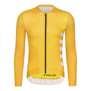 SKULL MONTON LONG SLEEVE CYCLING JERSEY MENS MONDAY II YELLOW