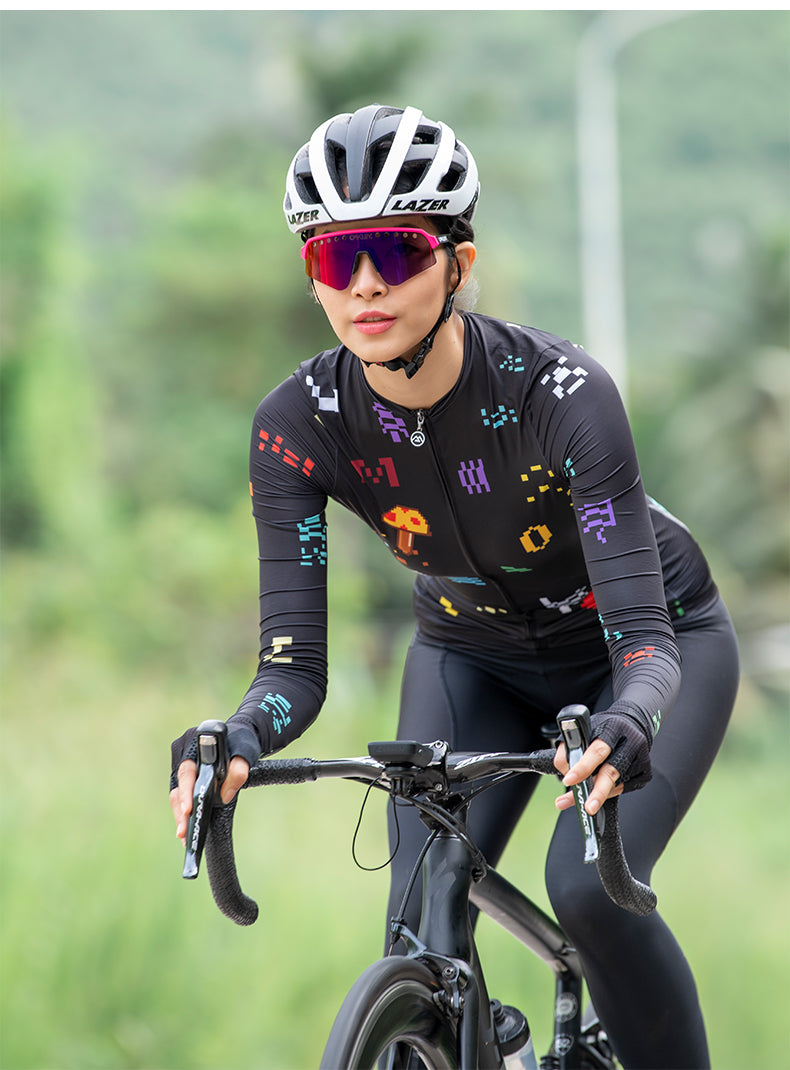 LONG SLEEVE SUMMER CYCLING JERSEY WOMENS LIFESTYLE FANTASY