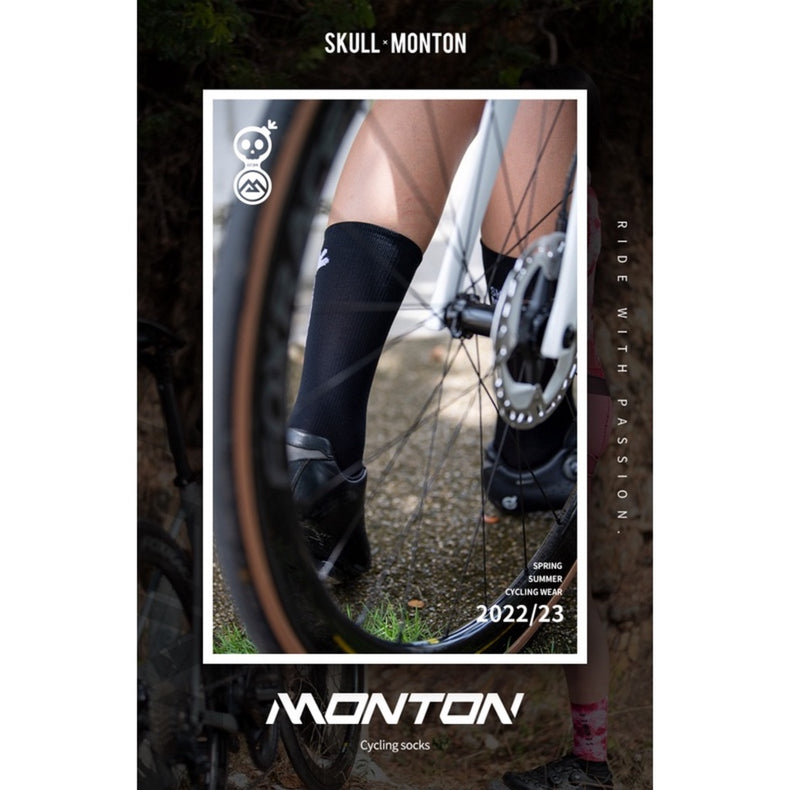 Skull Monton Cycling Socks