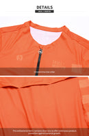 SKULL MONTON CYCLING JERSEY MENS THURSDAY II ORANGE