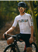 MONTON MENS CYCLING JERSEY URBAN AUSPICIOUS WHITE