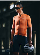 MONTON MENS CYCLING JERSEY SHORT SLEEVE PRO ELESU ORANGE