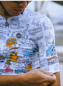 MENS CYCLING JERSEY LIFESTYLE MONSTERPARTY