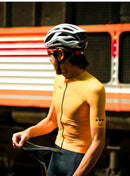 SKULL MONTON MENS CYCLING JERSEY READY YELLOW