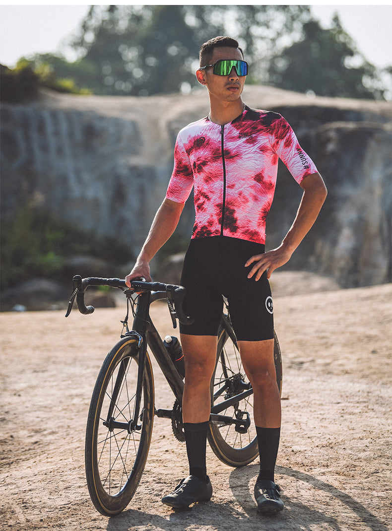 SKULL MONTON MENS SHORT SLEEVE CYCLING JERSEY SUMMERSUNNY