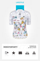 WOMENS CYCLING JERSEY LIFESTYLE MONSTERPARTY